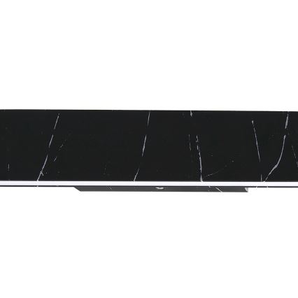 LED Zidna lampa PIERCE LED/12W/230V 30 cm crno