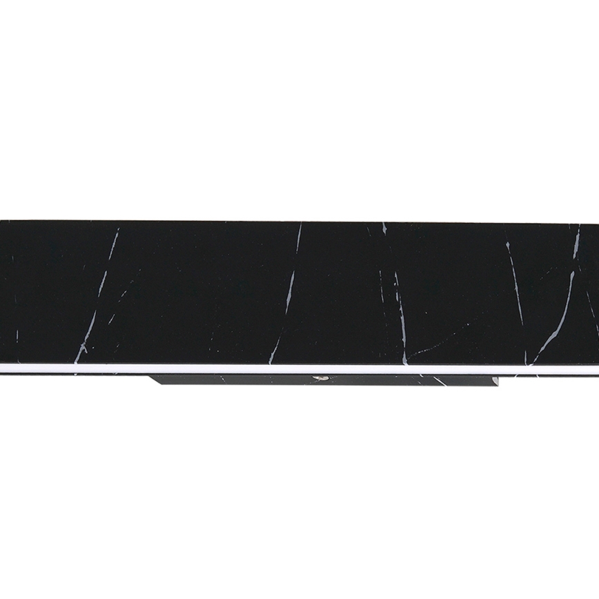 LED Zidna lampa PIERCE LED/12W/230V 30 cm crno