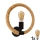 LED Zidna lampa ROPE ARTHUR 1xE27/10W/230V