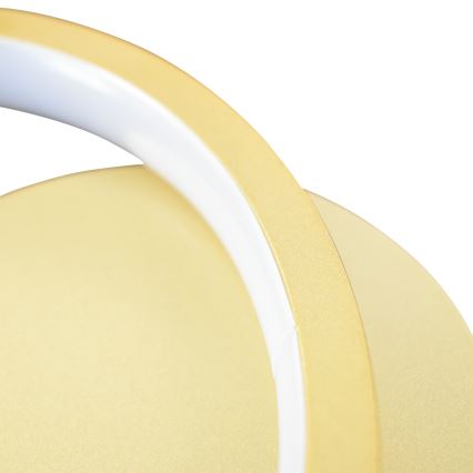 LED Zidna lampa ROTONDA LED/7W/230V zlatna