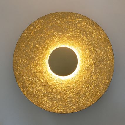 LED Zidna lampa SOLE LED/16W/230V pr. 65 cm zlatna