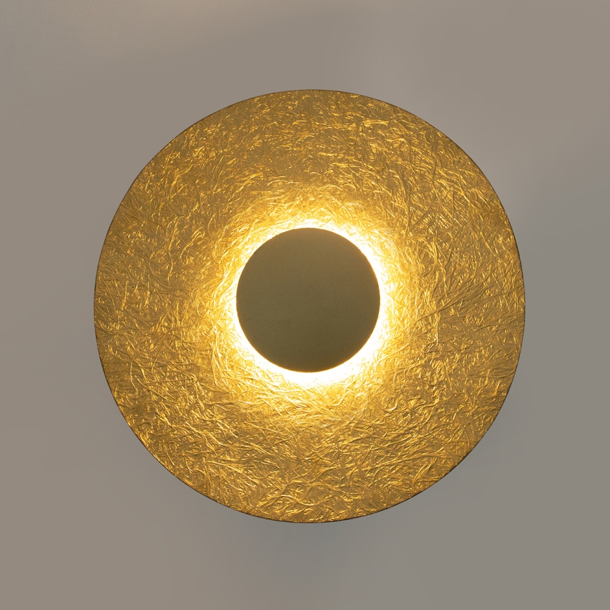 LED Zidna lampa SOLE LED/7W/230V pr. 44 cm zlatna