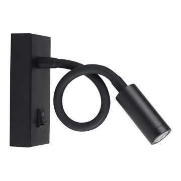 LED Zidna lampa TONIL LED/2,7W/230V crno