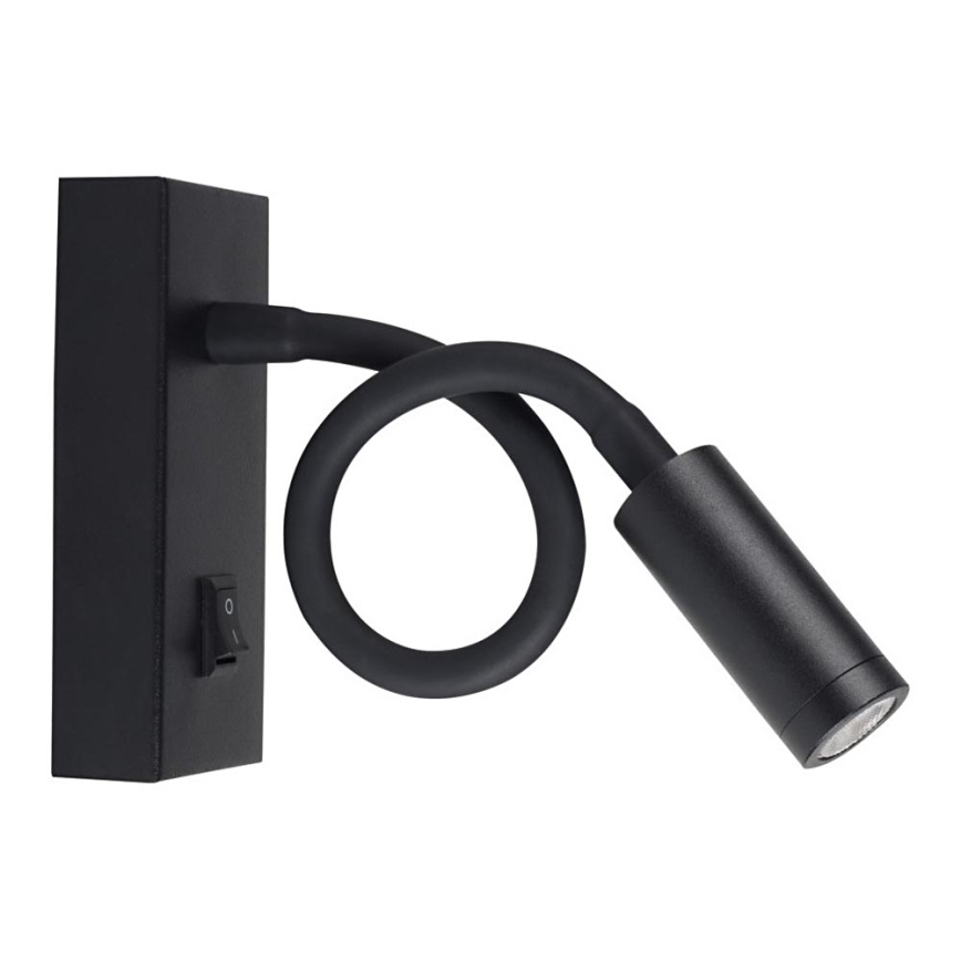 LED Zidna lampa TONIL LED/2,7W/230V crno