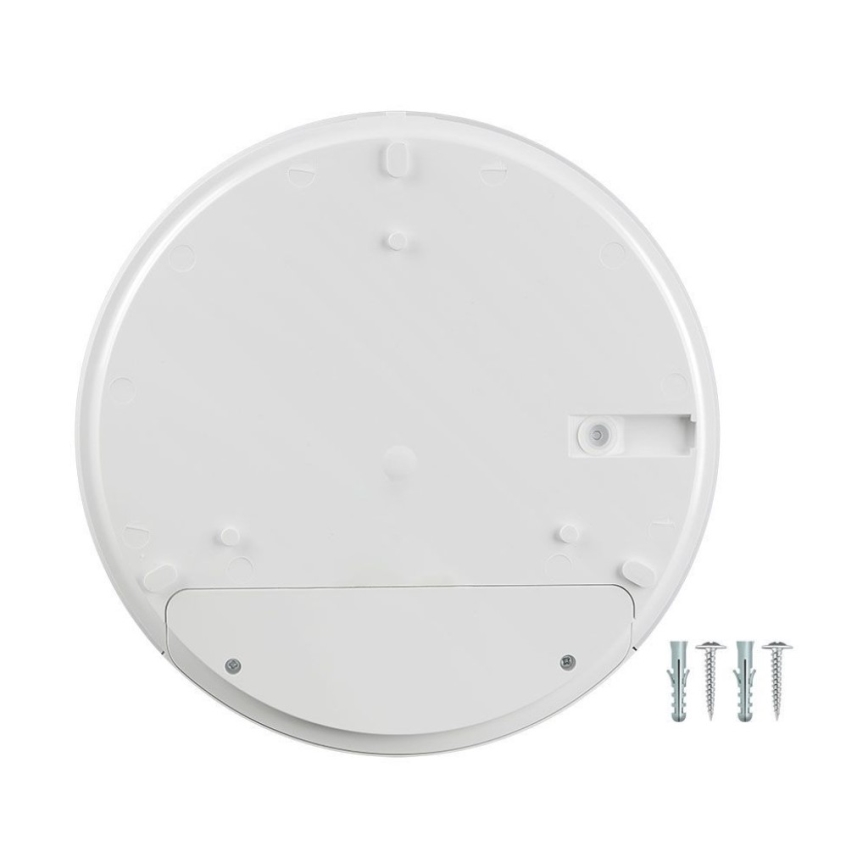 LED Zidna lampa za kupatilo sa senzorom SAMSUNG CHIP LED/15W/230V 3000/4000/6000K IP44 bela