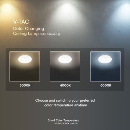 LED Zidna lampa za kupatilo sa senzorom SAMSUNG CHIP LED/15W/230V 3000/4000/6000K IP44 bela