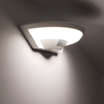 LED Zidna lampa za kupatilo sa senzorom SAMSUNG CHIP LED/10W/230V 4000K IP54 bela
