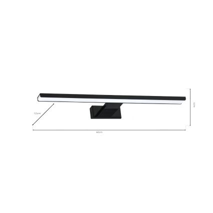 LED Zidna lampa za kupatilo SHINE 1xLED/13,8W/230V IP44