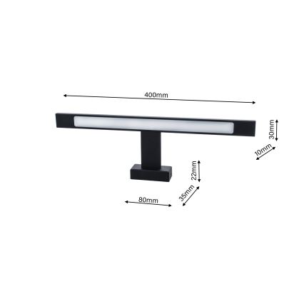 LED Zidna lampa za kupatilo SHINE 1xLED/7W/230V IP44