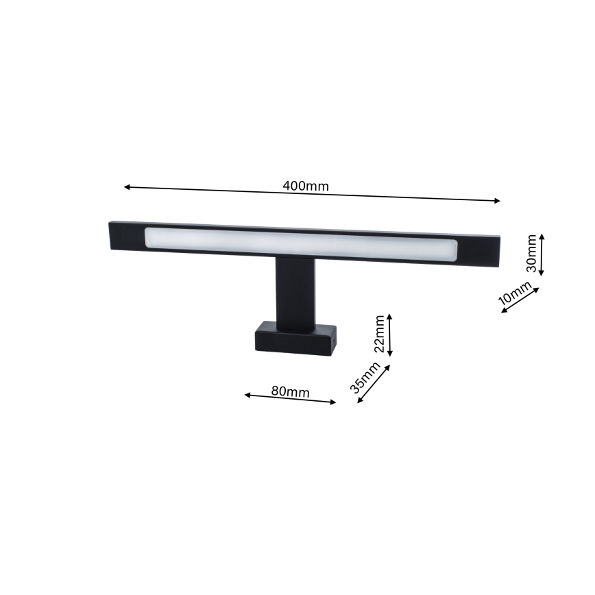 LED Zidna lampa za kupatilo SHINE 1xLED/7W/230V IP44