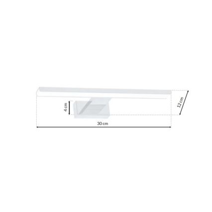 LED Zidna lampa za kupatilo SHINE 1xLED/7W/230V IP44