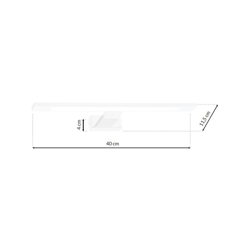 LED Zidna lampa za kupatilo SHINE 1xLED/7W/230V IP44
