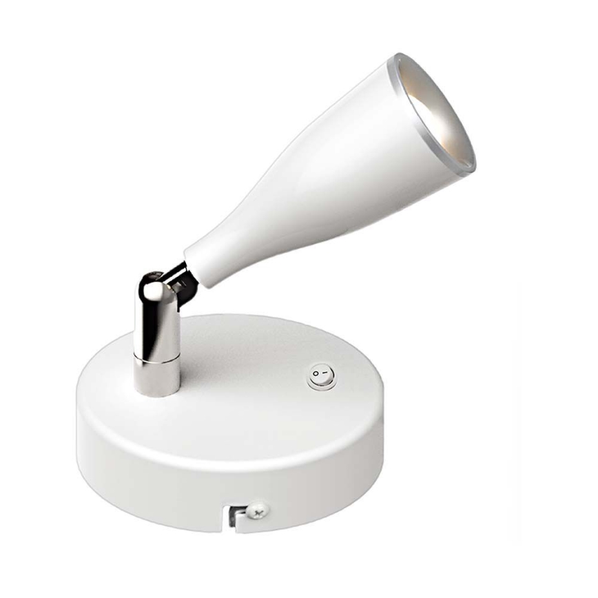 LED Zidna reflektorska lampa LED/4,5W/230V 3000K bela