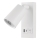 LED Zidna reflektorska lampa sa USB portom LED/5W/230V crno