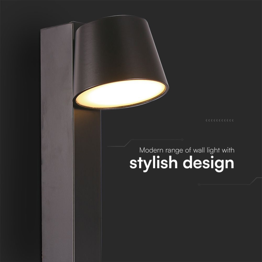 LED Zidna reflektorska lampa sa USB portom LED/8W/230V 3000K