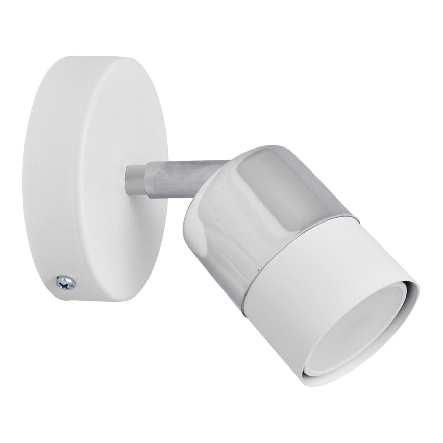 LED Zidna reflektorska lampa TUBSSON 1xGU10/4,8W/230V bela/sjajni krom