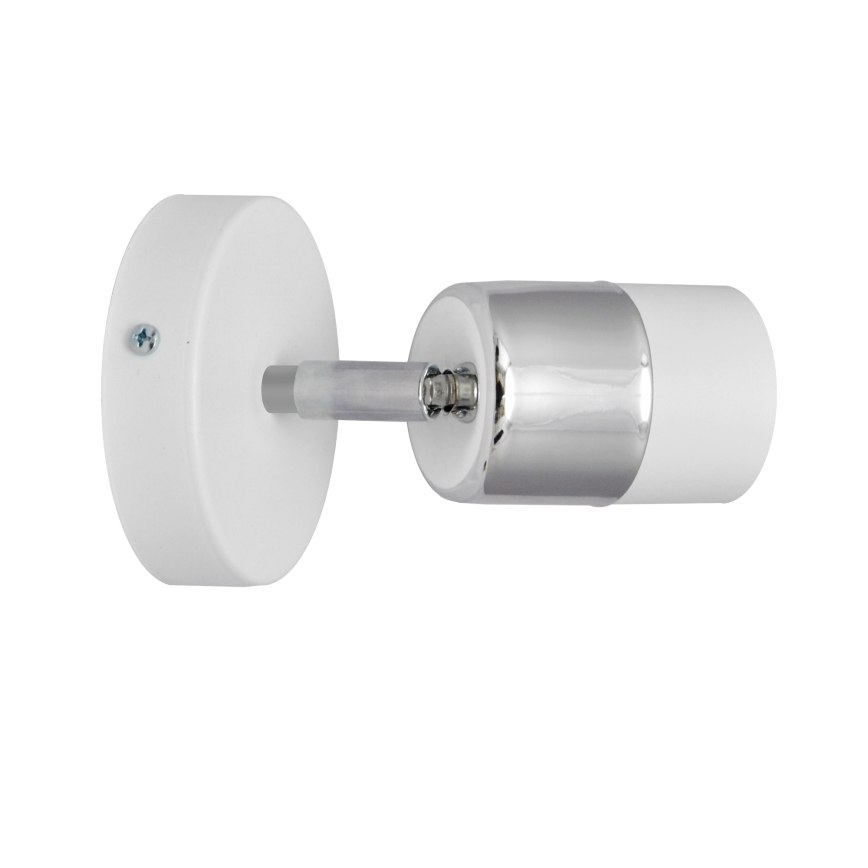 LED Zidna reflektorska lampa TUBSSON 1xGU10/4,8W/230V bela/sjajni krom