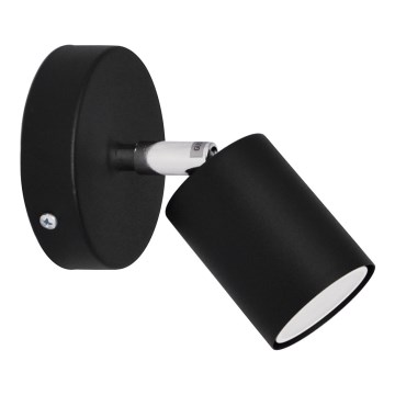 LED Zidna reflektorska lampa TUNE 1xGU10/4,8W/230V crno