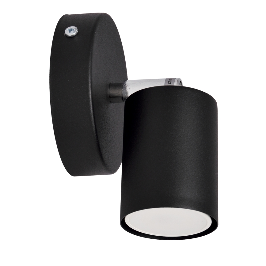 LED Zidna reflektorska lampa TUNE 1xGU10/4,8W/230V crno
