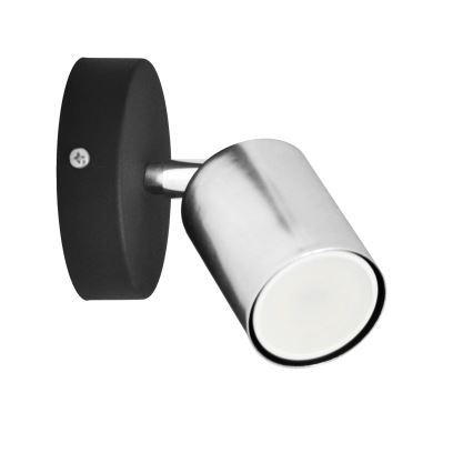 LED Zidna reflektorska lampa TUNE 1xGU10/4,8W/230V mat krom/crno