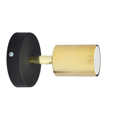 LED Zidna reflektorska lampa TUNE 1xGU10/4,8W/230V zlatna/crno