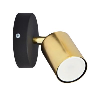 LED Zidna reflektorska lampa TUNE 1xGU10/4,8W/230V zlatna/crno