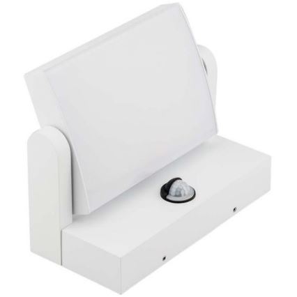 LED Zidno spoljašnje osvetljenje sa senzorom LED/17W/230V 4000K IP65 bela