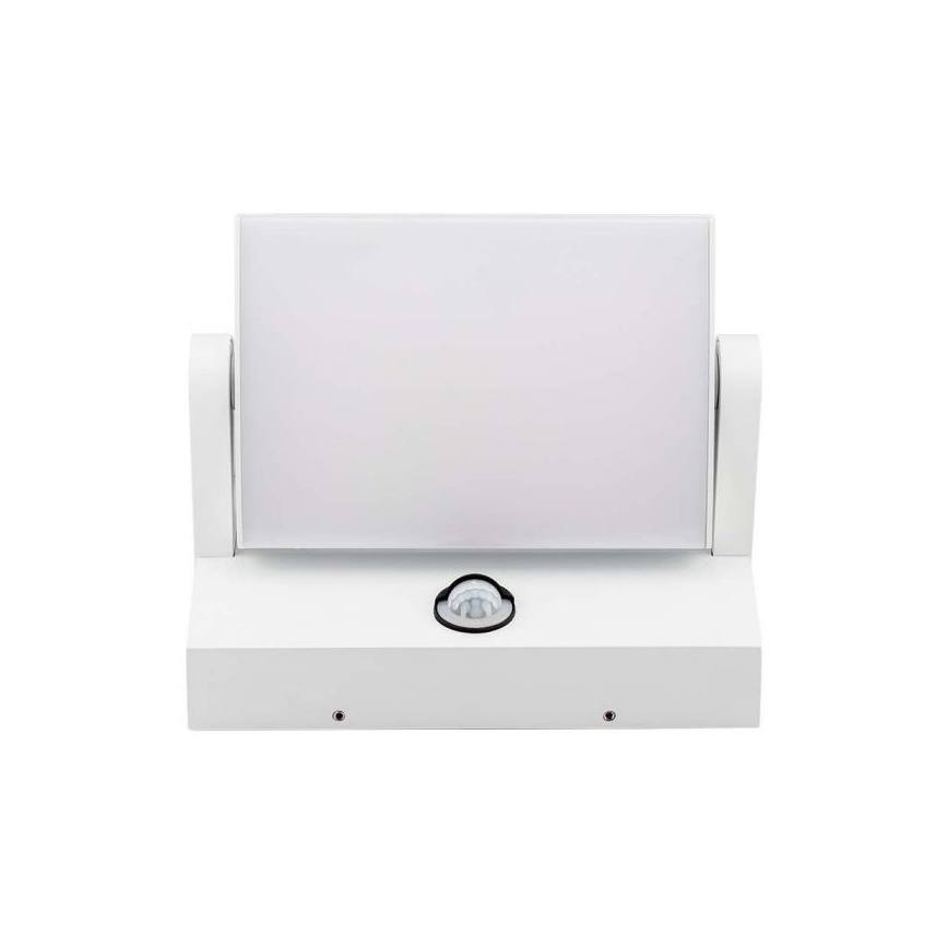 LED Zidno spoljašnje osvetljenje sa senzorom LED/17W/230V 4000K IP65 bela