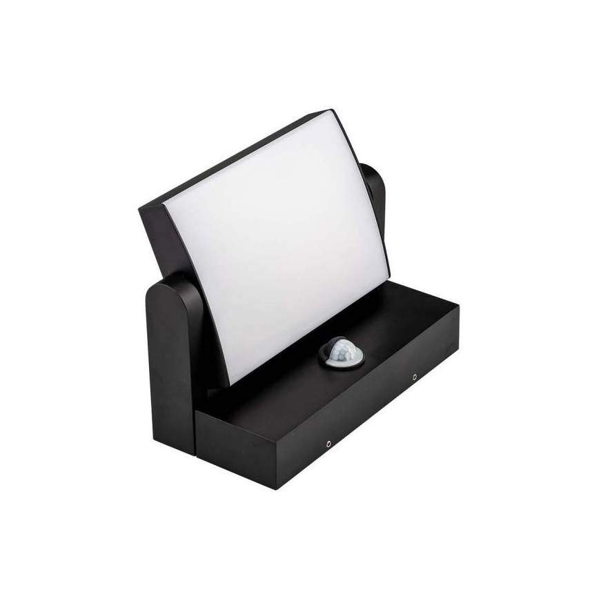 LED Zidno spoljašnje osvetljenje sa senzorom LED/17W/230V 4000K IP65 crno