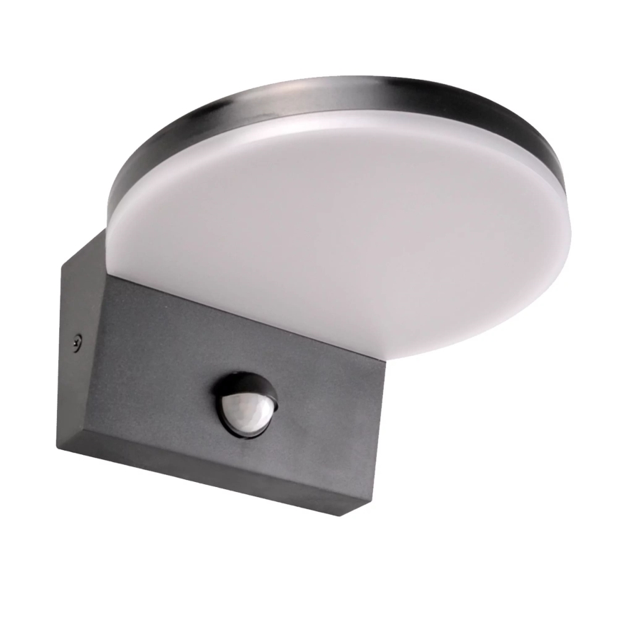 LED Zidno spoljašnje osvetljenje sa senzorom TESA LED/10W/230V IP54 crno