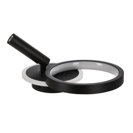 LED zidno spot svetlo MONET LED/16W/230V crna
