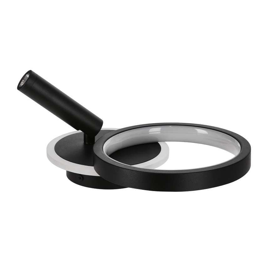 LED zidno spot svetlo MONET LED/16W/230V crna