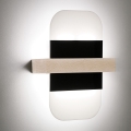 LED zidno svetlo APRIL LED/6W/230V belo/crno