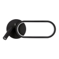 LED zidno svetlo MONET LED/13W/230V + LED/2W 3000/4000/6000K crna