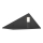 LED zidno svetlo TRIGON LED/3W/230V crno