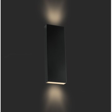 LED zidno svetlo za spoljašnju upotrebu LED/8W/230V 4000K IP65 crno