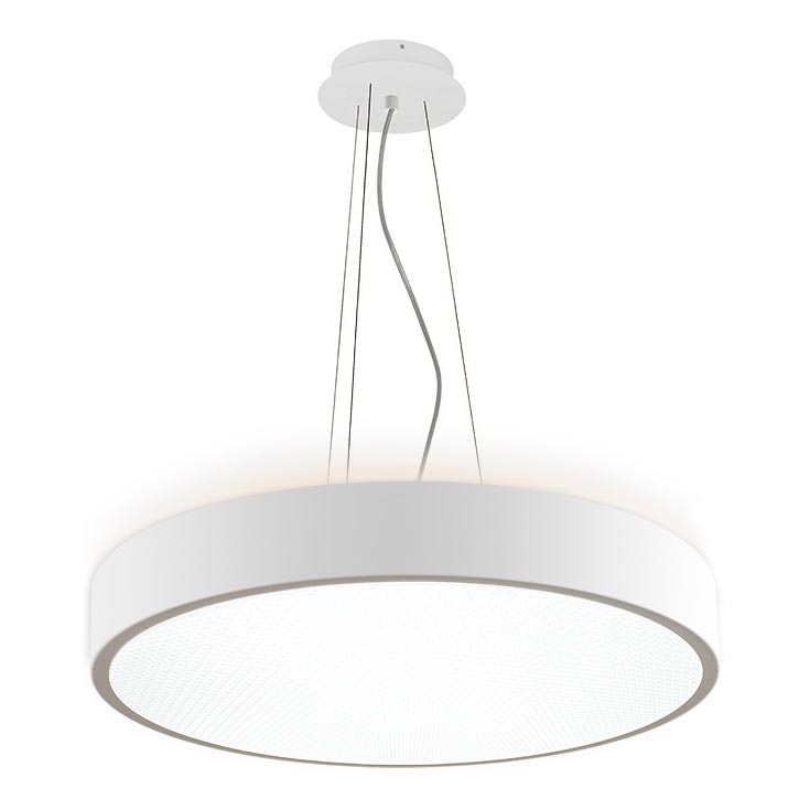 LED2 - LED luster na sajli ROTO LED/48W/230V 2700K/3300K/4000K IP40 bela pr. 40 cm