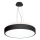 LED2 - LED luster na sajli ROTO LED/48W/230V 2700K/3300K/4000K IP40 crno pr. 40 cm