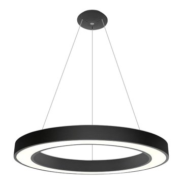 LED2 - LED luster na sajli SATURN LED/80W/230V 3000K pr. 80 cm crno