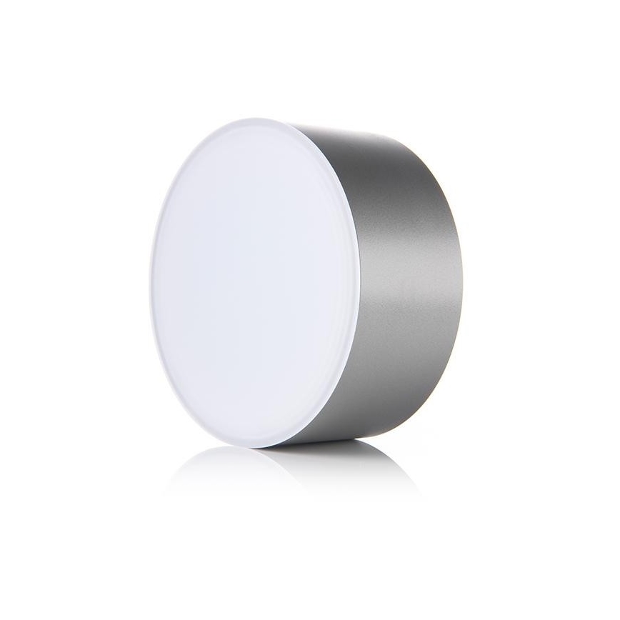 LED2 - LED Plafonjera BUTTON LED/17W/230V srebrno