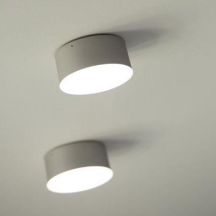 LED2 - LED Plafonjera BUTTON LED/17W/230V srebrno