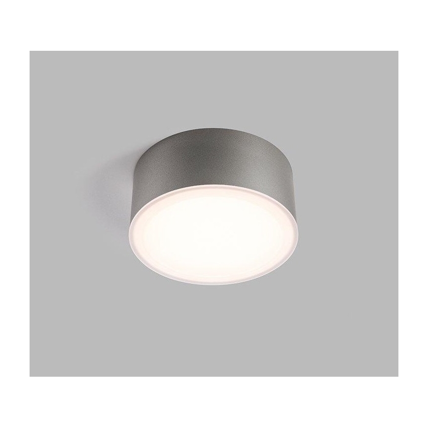 LED2 - LED Plafonjera BUTTON LED/17W/230V srebrno