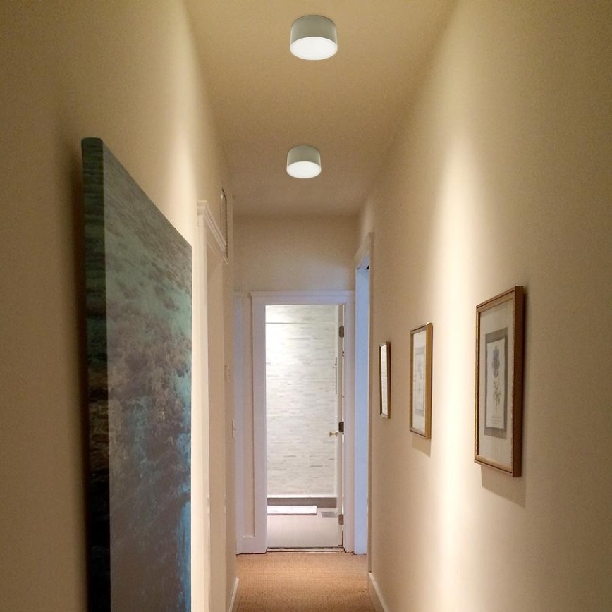 LED2 - LED Plafonjera BUTTON LED/17W/230V srebrno