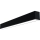 LED2 - LED Plafonjera LINO LED/24W/230V 3000K/3500K/4000K crno 90 cm