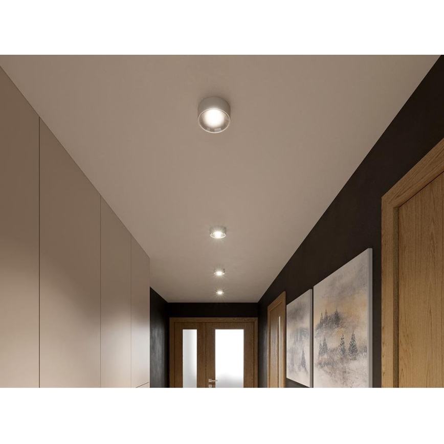 LED2 - LED Plafonjera ROLO LED/6W/230V IP65 bela