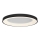 LED2 - LED Prigušiva plafonjera BELLA LED/80W/230V 3000K/4000K crno