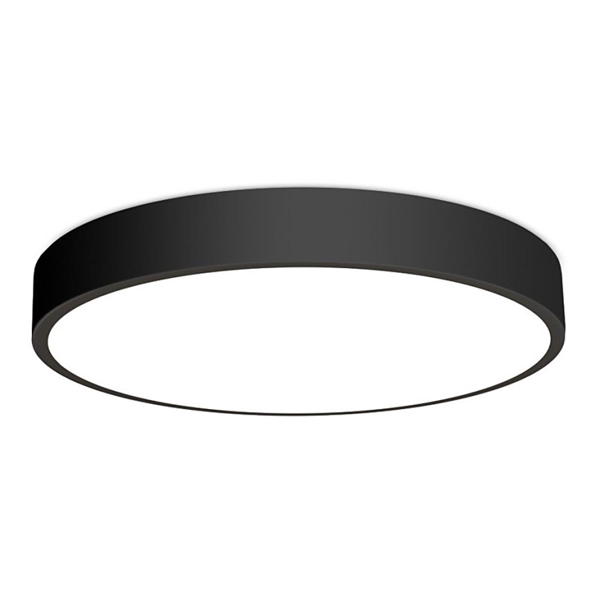 LED2 - LED prigušiva plafonska svetiljka MONO LED/100W/230V 3000K/4000K crna
