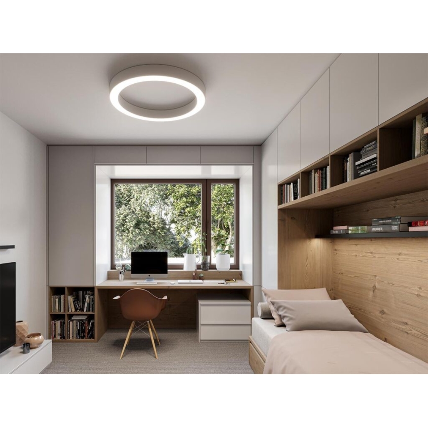 LED2 - LED prigušiva stropna svetiljka SATURN LED/60W/230V 3000K/4000K bela