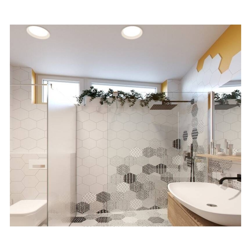 LED2 - LED kupatilsko ugradno svetlo ZETA LED/15W/230V 4000K IP44, prigušiva
