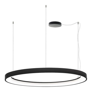 LED2 - LED Prigušivi luster na sajli BELLA LED/80W/230V 3000K/4000K crno